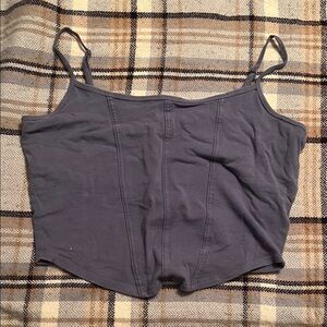 Hollister Dark Gray Camisole Top